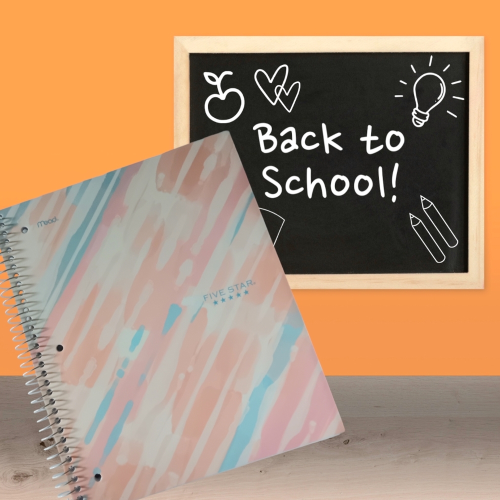 Five Star Pastel Notebook
